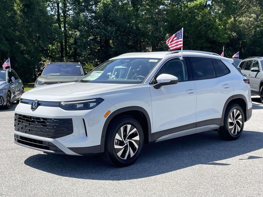 2026 Volkswagen Tiguan — rear three-quarter view