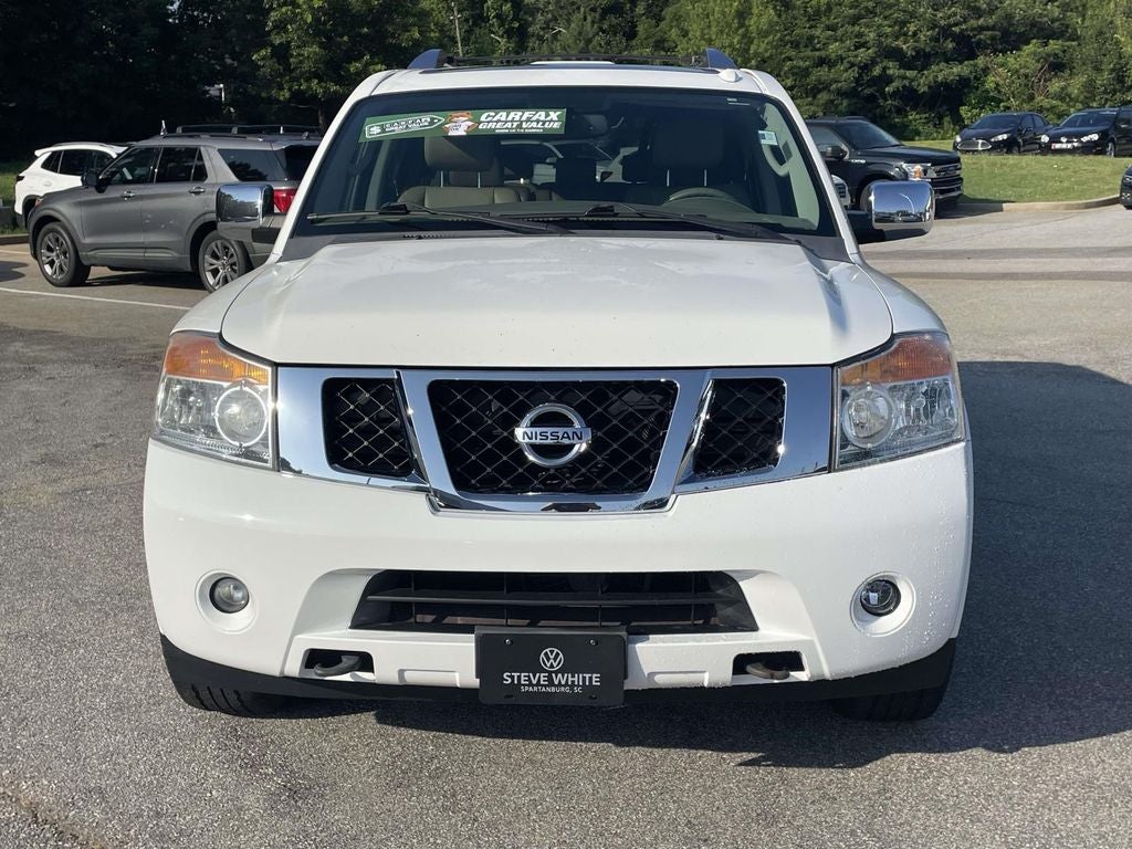 2012 Nissan Armada — side profile view
